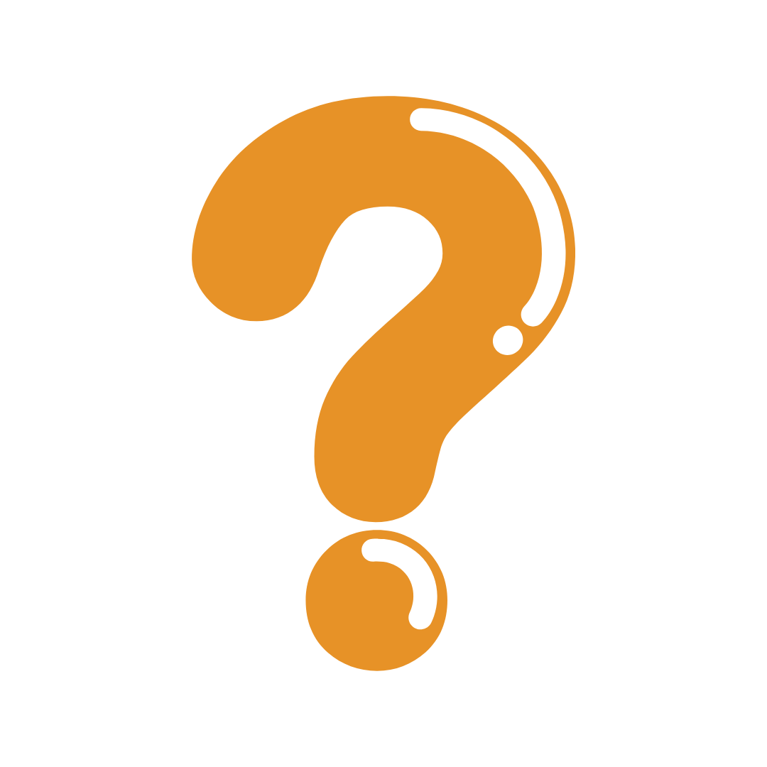 Question mark graphic